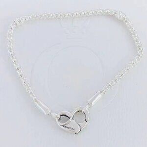 Pandora Moments Studded Chain Bracelet